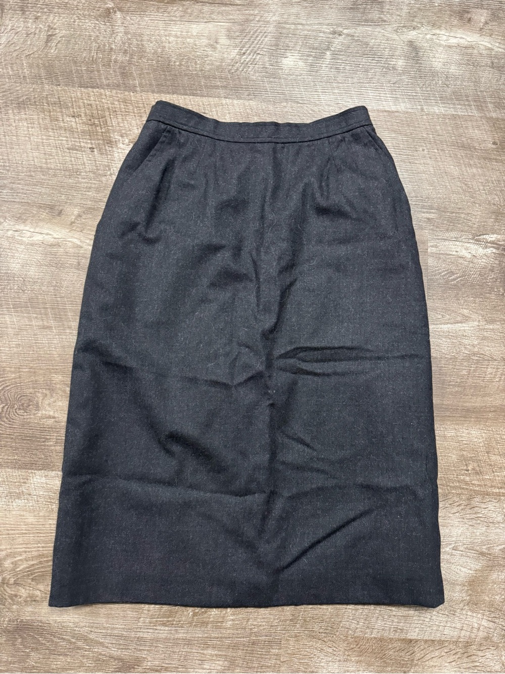 Evan Picone Vintage 100% Wool Pencil Skirt Size 10